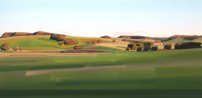 Evening Light On The Trees, Whananaki, New Zealand