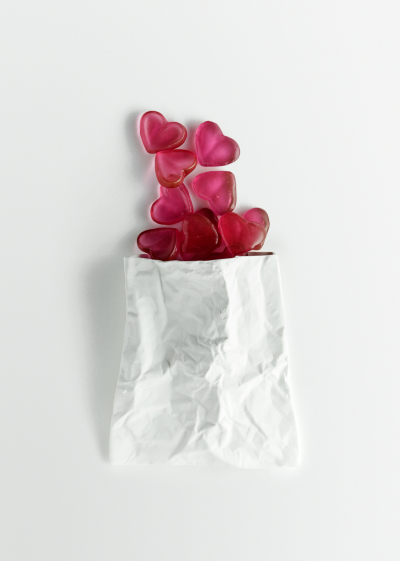 Lolly Bag & Hearts
