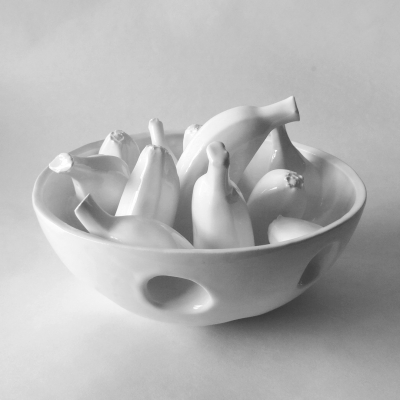Holey Small Banana Bowl #1