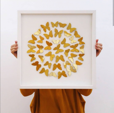 Gold Butterflies