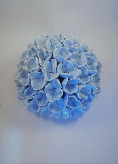 Hydrangea Small, Blue, Round