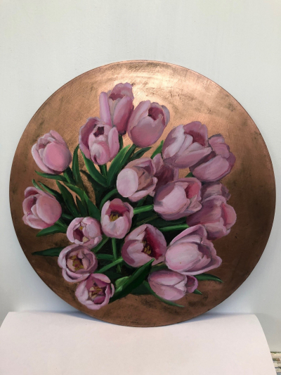 Copper Tulips