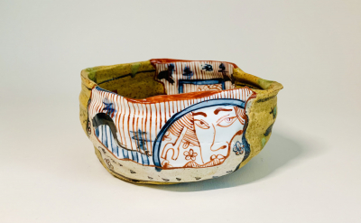 Yobitsugi Style Winter Tea Bowl (4)
