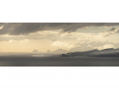 Matauri Bay looking toward Cape Brett, February 2021, 8.08 am