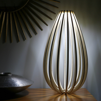 Natural Bamboo Luna Table Lamp