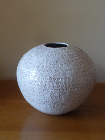 White Patterned Orb