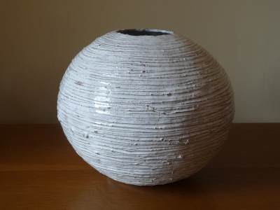 White Textured Orb