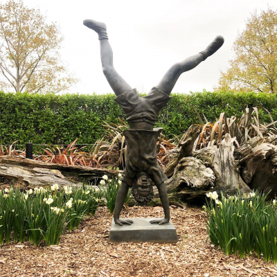 Cartwheeling Boy