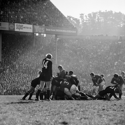All Blacks Vs Lions, Athletic Park, 1971